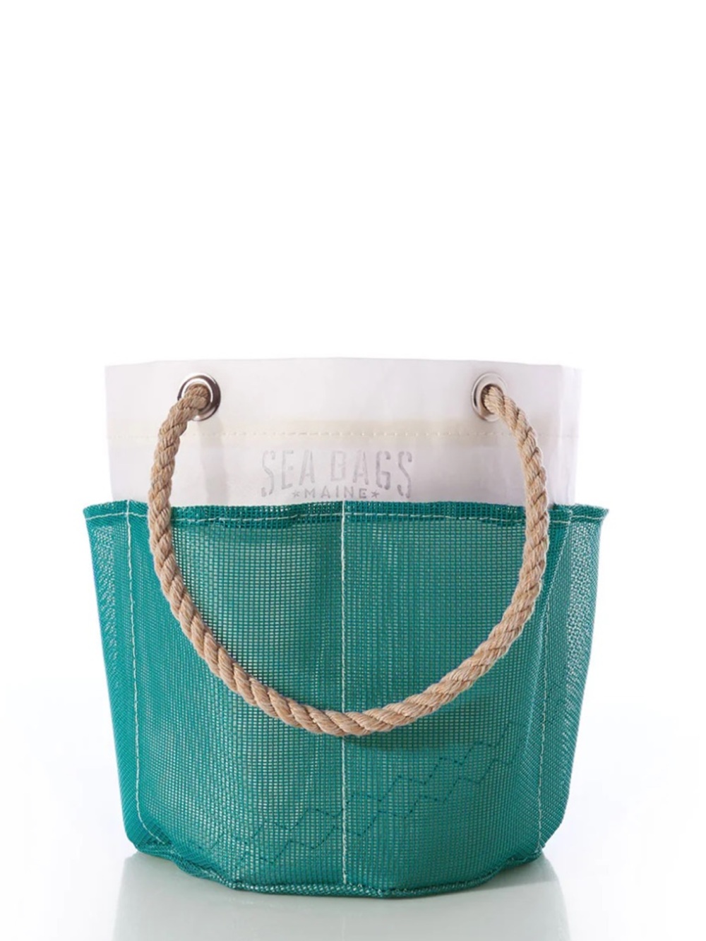 Sea Bags Ocean Teal Gardener's Bucket Bag